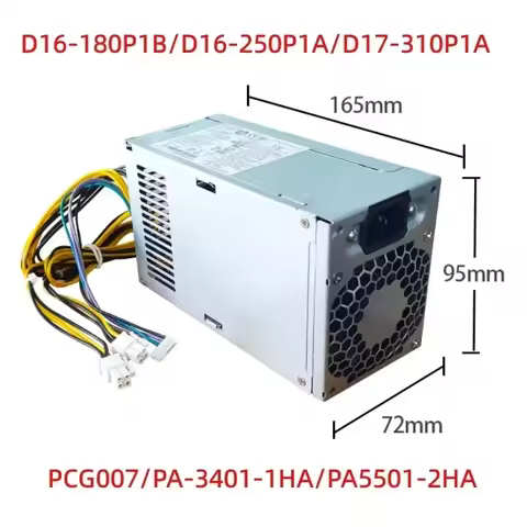 D16-180P1B D16-250P1A D17-310P1A PCG007 PA-3401-1HA PA5501-2HA SFF Suitable for HP 280 600 800Pro G3
