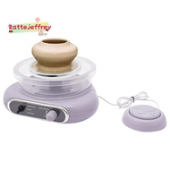 Pottery Machine Pottery Wheel Machine Kit Adjustable Speed Pottery Machine US Plug