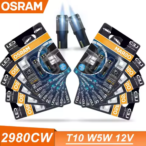 OSRAM LED T10 12V W5W 194 LEDriving SL Advance 6000K White Car Reading Bulbs Door Lamps Interior Lig
