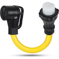 NEMA SS2-50R to 14-50R Generator Adapter Cord, 50Amp SS2-50 Twist Lock Receptacle to 14-50 Receptacl