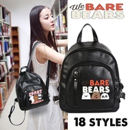 We Bare Bears Backpack School Bag for Women Cute Bagpack Travel Backpack Student Stationery Gift