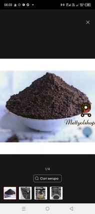 toping mkan minuman bubuk oreo halus 1kg
