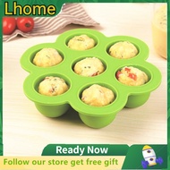 ????HOT SALE????Lhome 7 Hole Portable Silicone Egg Bites Mold for Instant Pot Reusable Pressure Molds Cooker Accessories Food Grade Baby Storage Container Freezer Tray With Lid Preservation Box/Silicone Ice Cube with