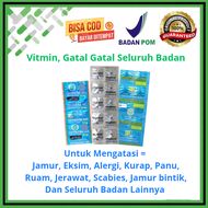 Obat Gatal Gatal Ampuh Paketan Tablet Paten KETOCONAZOLE obat gatal seluruh badan, obat gatal pada k