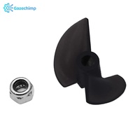 [Gazechimp] 1 Piece FT011-10 3 Propeller Replacement Parts For FT011 RC Boat 1pc Black