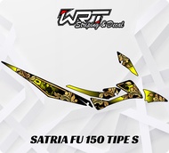 Striping Satria FU Tipe S-Stiker Decal Satria FU 150 Tipe S Batik