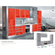 ONITEK Aluminium Cabinet / Kitchen Cabinet Kabinet Dapur