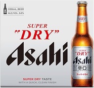 Asahi Super Dry Pint Beer, 24 x 330ml