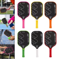 Tadill Pickleball Paddle Racquet Lightweight Nonslip Equipment 1.6cm Thickness Carbon Fiber for Outd