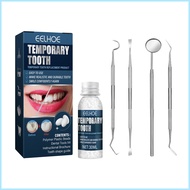 J068EELHOE Denture Decoration Teeth Glue Set Halloween Vampire Makeup Denture Teeth Glue Props 【Hot】