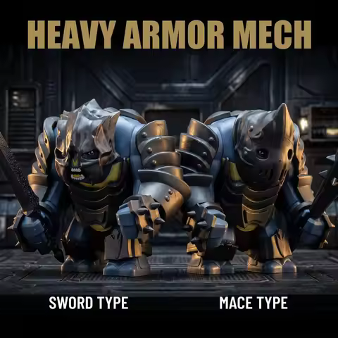 DIY Medieval Olog-hai Orc Warrior Solider Army Troll Sci-Fi Armour Figures Spiked Mace Building Bloc