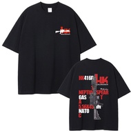 Heckler & Koch HK416 Military Themed Casual Cotton Tee - For Men and Women