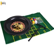 Roulette Game Set - Casino Style with Wheel and Chips