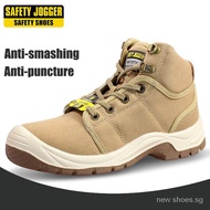 Safety Jogger desert Men's Safety boots Anti-smashing Anti-static Safety Shoes Protective Footwear For Men MU3J REOK