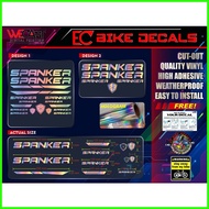 ∱ ▛ ✹ WECAST Spanker Bike Frame Decals Sticker for Mountain Bike and Road Bike