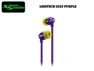 Logitech G333 Gaming Earphones with Mic and Dual Drivers (Black / White / Purple / KDA)