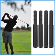Wor* 5 Pieces Golf Shaft Extensions Golf Shaft Extender Rods Universal Lightweight Extension for Iro