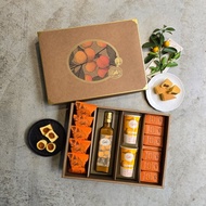 桔鋒禮盒LB5(一口酥5入+金桔酥6入+金桔沾醬+自選)-附提袋