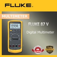 Fluke 87V, TL75 Test Leads, AC175 Alligator Clips, Holster, 9V Battery (Installed), 80BK Temperature