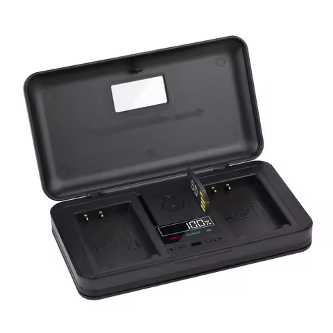 LP-E17 LP E17 LPE17 LCD Dual USB Battery Storage Case Charger for EOS R8 RP 200D M3 M6 750D 760D T6i