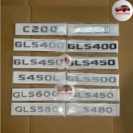 3D Car Decoration Sticker Mercedes Benz gls400 gls450 gls500 gls550 gls580 gls600