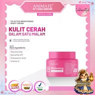 Animate 5X Active Whitening Night Cream Night Cream/ 10g-LOOKBEAUTY.ID