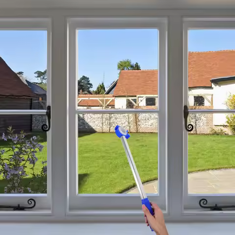 Window Rod Window Opening And Closing Tool Window Pull Rod Cordless Curtain Awning Draw Blind Suppor