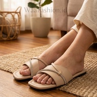 Florence Sandals Simple, Casual, Elegant FlatWanita | Light Soft Anti-Slip