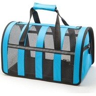 Large 49cm Pet Breathable Foldable Travel Carrier Bag Beg Kucing