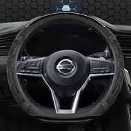 D Type Car Steering Wheel Cover For Nissan X-Trail Qashqai March Serena Micra Kicks 2017-2019 Altima Teana 2019 Auto Accessories