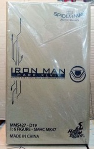 HOTTOYS MARVEL MMS427-D19 SPIDER MAN IRON MAN  MARK 47 蜘蛛俠 鐵甲奇俠  MK47 1/6  12吋  超合金 可動人形未開新封新品絶版商品希小