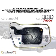 AUDI A6 A8 A6 HYBRID Q5 AUTO FILTER WITH GASKET AND SCREW GEARBOX FILTER 8 SPEED 0BW398009A 0BW 398 