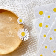 YOKE Daisy Transparent Sticker Waterproof Sealing 60pcs/Pack Waterproof Sticker