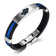 Naruto Konoha Judgment Ninja Konoha Organization Itachi Sports Titanium Steel Logo Plastic Bracelet 