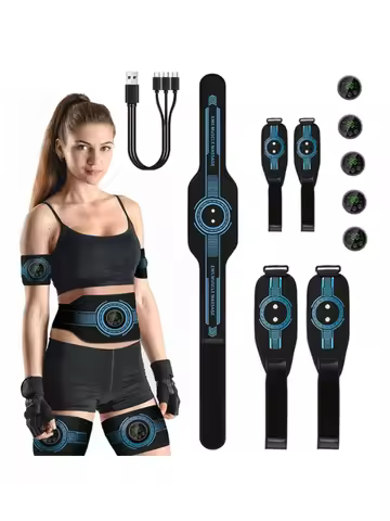 New smart EMS sports waist belt, abdominal muscle patch, home gym fitness equipment, body shaping we