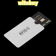 WITAKEY 10Pcs Card Protector Sleeve Smart RFID Blocking Shield Anti Rfid Wallet