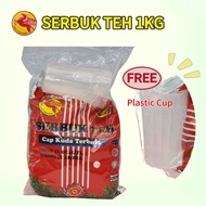 💥Free Plastic Cup💥CAP KUDA TERBANG . Serbuk Teh (1kg)