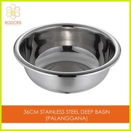 ♈ ◰ Stainless Steel Home Kitchen Sink Bathroom Laundry Deep Basin Planggana MINI Palanggana 36CM