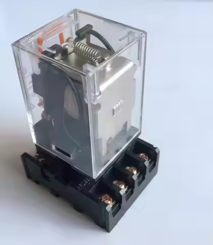 Intermediate relay MK2P-I MK2P MK3P small electromagnetic relay with base DC12V DC24V AC12V AC24V AC