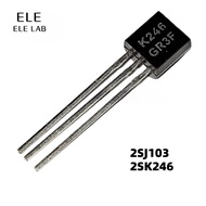 5Pcs Original 2SJ103 2SK246 Matched FET Pairs J103 K246 TO-92 Field-Effect Transistors for Hi-Fi Aud