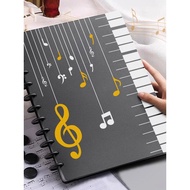 Music Score Folder A4 Score Folder Loose-leaf Folder Non-Reflective Modifiable Piano Score Folder Bo