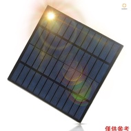 (andoer)3 Watts Solar Panel 18.6 Percent High-Efficiency Polysilicon Power Charger IPX6 Waterproof 2