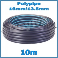 10m Polipaip LDPE 16mm / 13mm ~Water tubing~fertigasi~Irrigation~Fertigasi Sistem poly tiub