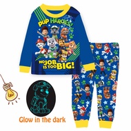 [SG SELLER] Cuddle Me kids Glow in the Dark Pyjamas sleepwear children girls boys avengers pony paw patrol dinosaur