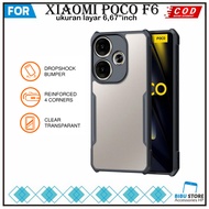 Xiaomi Case poco F6 F6 Pro Softcase Shockproof Transparent Casing