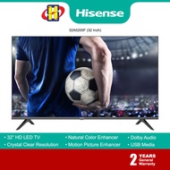 Hisense LED HD TV (32 Inch/HD)(40 Inch/FHD) Dolby Audio Natural Colour Enhancer Feature Digital TV 32A5200F / 40A5200F