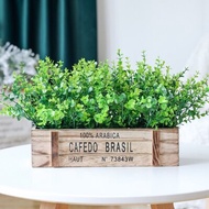 Hoa Giả Giỏ Hoa Để Bàn Nhiều Mẫu Tuyệt Đẹp Trang Trí Quán Cafe Bàn Trà Kệ Tủ DG-21 - Chậu Hoa Để Bàn