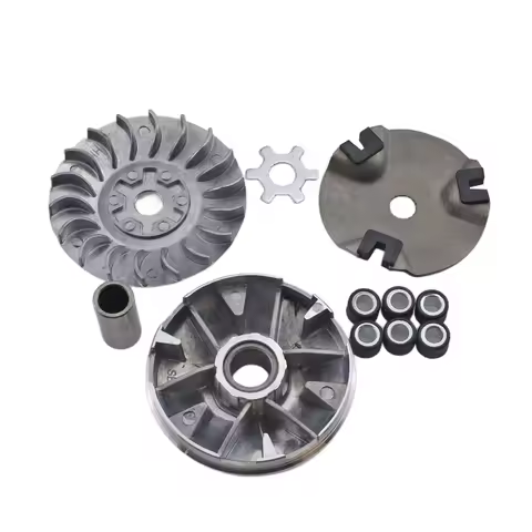 18mm Variator Set for 2 stroke air cooling Scooter ATV Minarelli 1PE40QMB for yamaha JOG50 Zuma50 BW