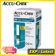Accu-chek Active test strips 50's (EXP : Latest)