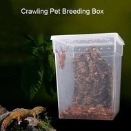 High Transparent Reptile Pet Breeding Box Crawling Pet Feeding Box Lizard Silkworm Scorpion Beetle I